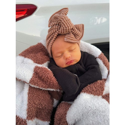 Urban Rib Headwraps | Urban Rib Bows | Wavey Rib Bow | Rib Knit Bow | Baby Bows | Bow Headwraps