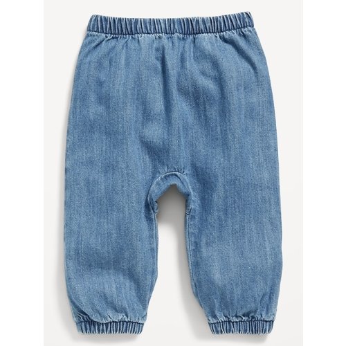 3-6mo - Pull-On Chambray Pants for Baby | Old Navy
