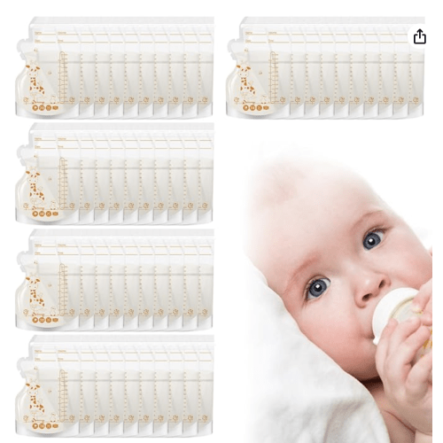 100 x Breast Milk Bags, Pre-Sterilized Storage Bags, 250 ml : Amazon.com.be: Baby Products