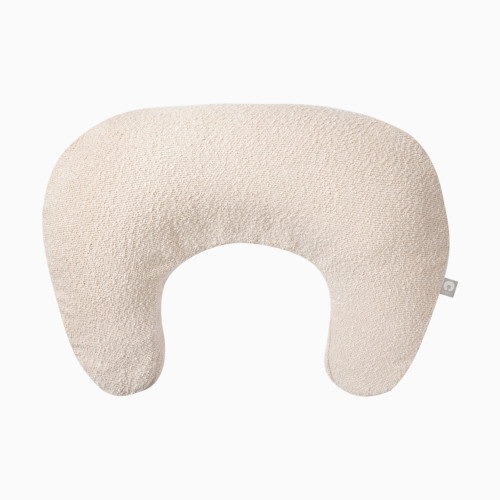 Boppy New Nursing Pillow with Luxe Fabric Cover - Oatmeal Boucle