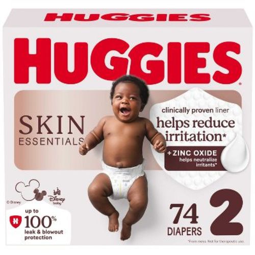 Huggies Skin Essentials Luxury Diapers - Size 2 - 74ct : Target