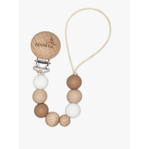 Ninni Co. Hazelnut Pacifier Clip