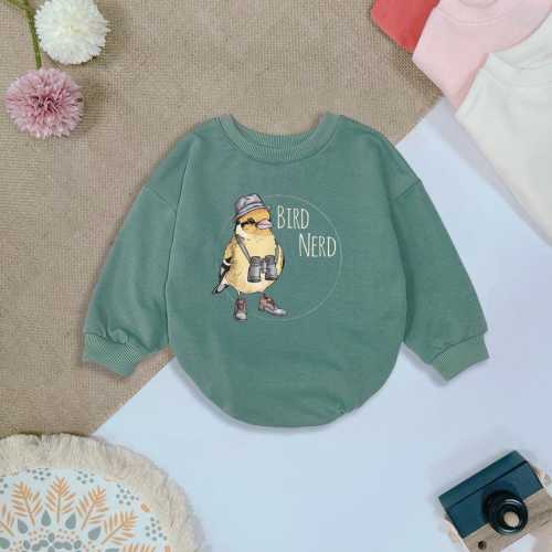Bird Nerd Romper