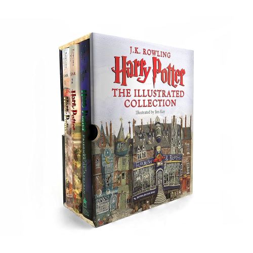 Harry Potter: The Illustrated Collection (Books 1-3 Boxed Set)