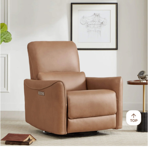 Tracee Modern Power Swivel Glider Recliner | Sleek & Comfortable – CHITA LIVING
