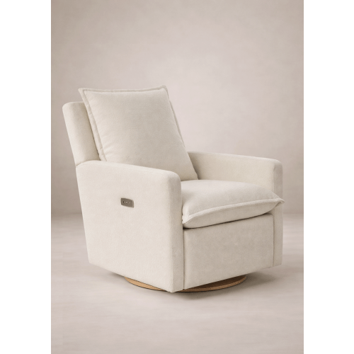 High Performance Basket Sand | Flynn | Swivel Nursery Recliner | Oilo™ Studio