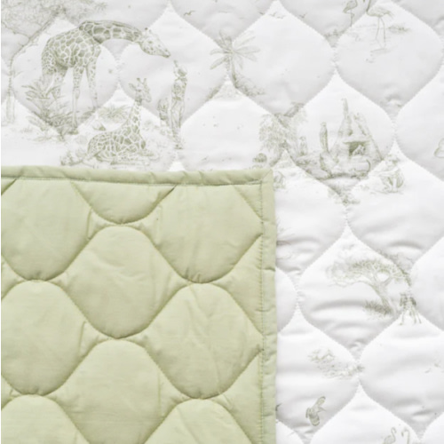Safari Toile Quilted Playmat