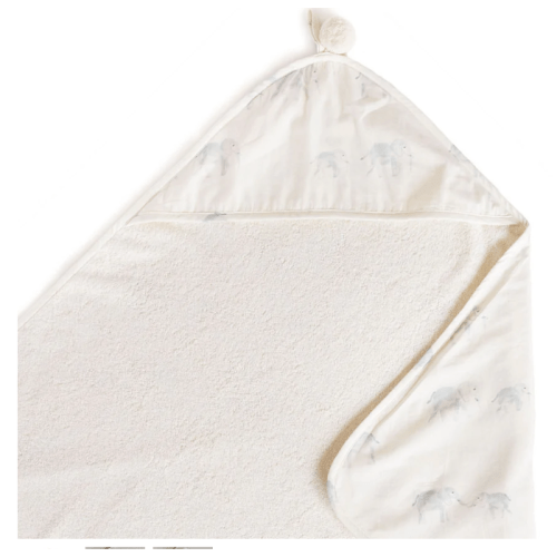 Follow Me Hooded Towel-Elephant