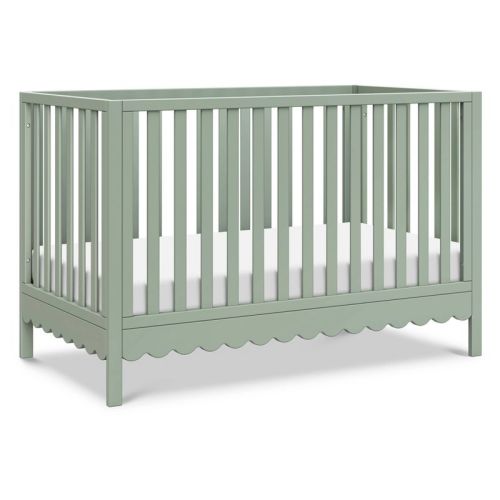 Davinci Sammy Scallop 4-in-1 Convertible Crib - Light Sage