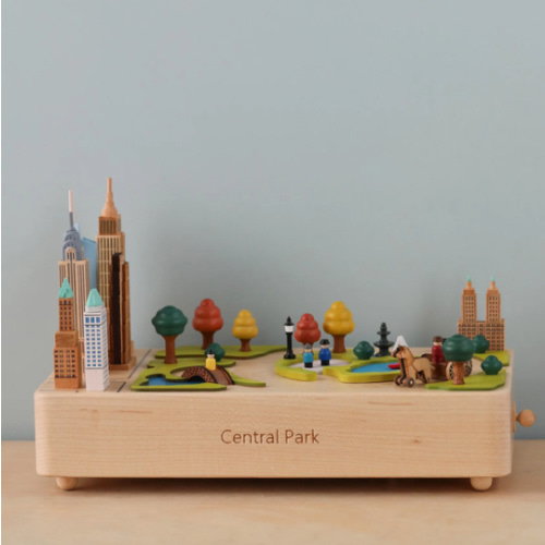 Central Park Wooden Music Box– Odin Parker