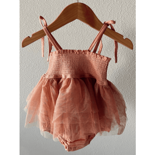 Muslin Tutu Bubble, Dusty Rose