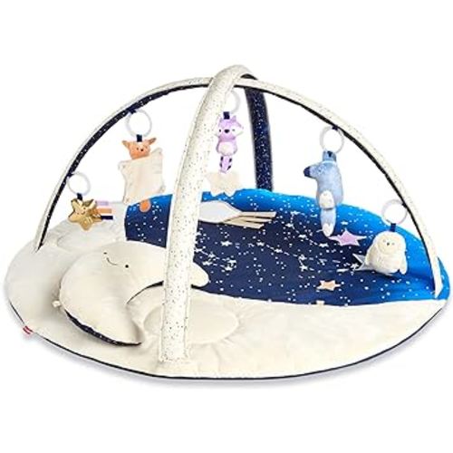 Skip Hop Tummy Time Mat, 3-in-1 Activity Baby Play Gym, Age 0+, Celestial Dreams, Grey