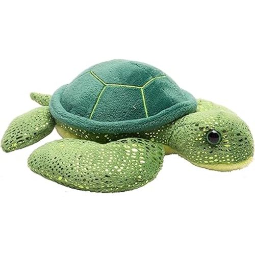 Wild Republic Sea Turtle Plush, Stuffed Animal, Plush Toy, Gifts for Kids, Hug’Ems 7