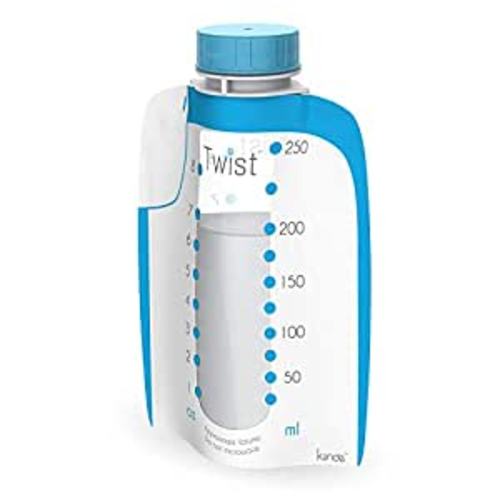 Amazon.com : Kiinde Twist Pouch Direct-Pump Direct-Feed Twist Cap Breast Milk Storage Bag for Pumping, Freezing, Heating and Feeding, Pre-Sterilized, Breast Feeding Essentials, 8 Ounce, Pack of 40 : Baby