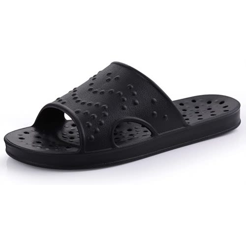 shevalues Shower Shoes for Women with Arch Support Quick Drying Pool Slides Lightweight Beach Sandals with Drain Holes