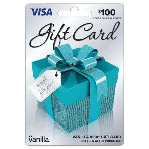 $100 Vanilla® Visa® Gift Box Gift Card (plus $5.44 Purchase Fee)