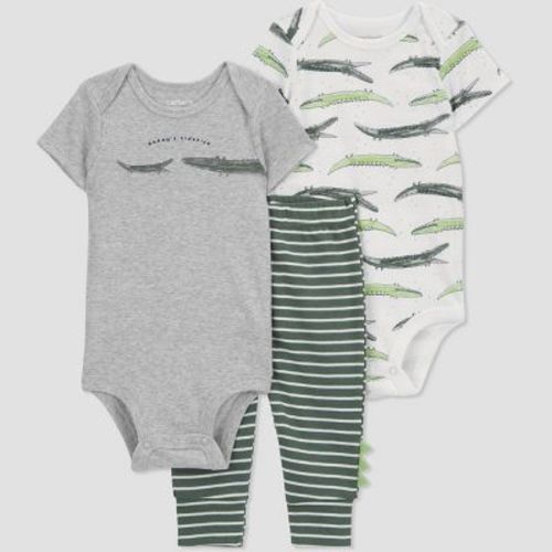 Carter's Just One You® Baby Boys' Gator Top & Bottom Set - Green, Size: 9M