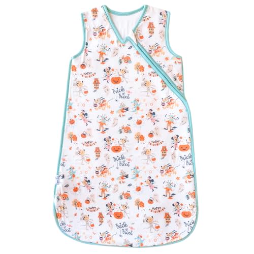 Copper Pearl Premium 3-Layer Knit Sleep Bag 1.7 TOG 'Mickey Mouse's Boo Bash' - 0-6 Month