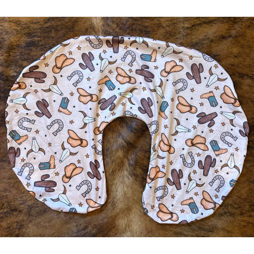 Cowkid baby boppy pillow cover