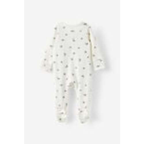 Organic Pointelle Zip Romper