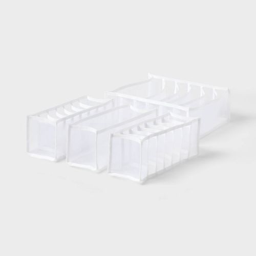 Mesh Drawer Organizer Inserts 4pk - Brightroom™