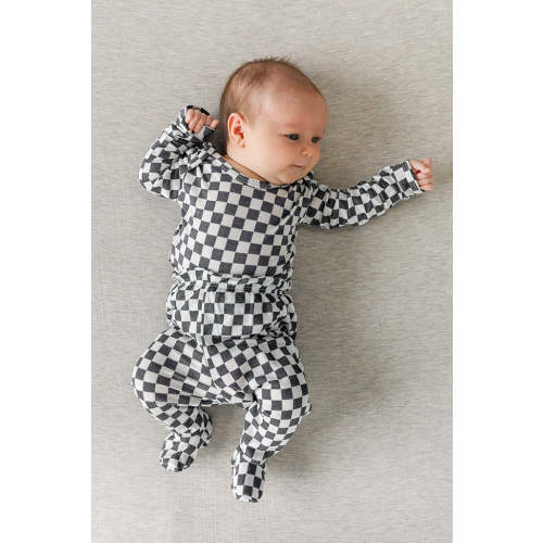 Retro Black Chequer Sleeper