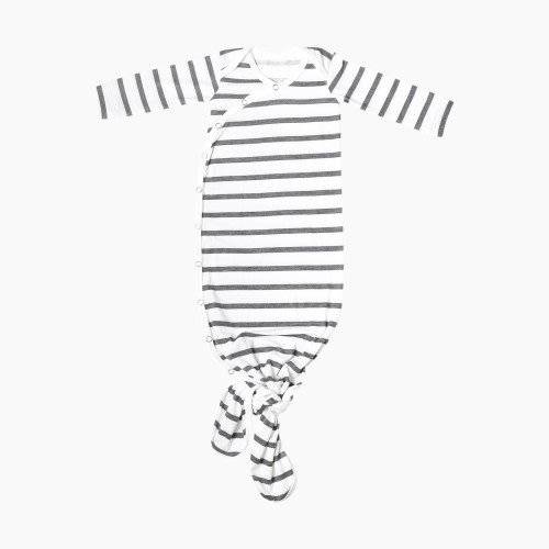 Copper Pearl Knotted Gown - City, 0-4 M