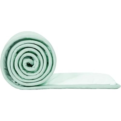 Crib Rail Teething Cover(3 pcs), Soft Anti-Collision Strip Corner Cover in Cotton Fabrics, Protect Baby Teeth and Save Crib Rails, Rail Edge Protector Strip Fits 52" x 28" Full Size Crib, Green