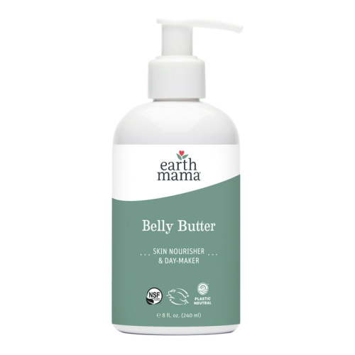Earth Mama Belly Butter for Pregnancy, Safe Pregnancy Cream 8oz