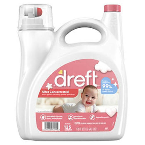 Dreft Baby Liquid Laundry Detergent, 125 loads/170 fl. oz.