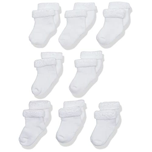 Gerber Unisex Baby 8-Pair Wiggle-Proof Sock