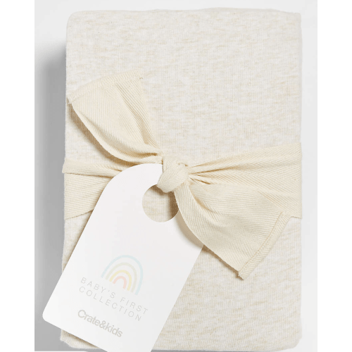 Baby's First Natural Organic Cotton Jersey Baby Crib Fitted Sheet