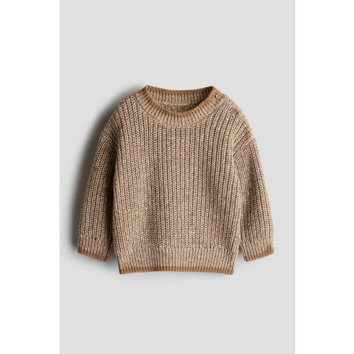 COTTON KNIT SWEATER
