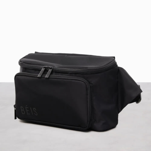 BÉIS 'The Diaper Pack' in Black - Diaper Fanny Pack & Crossbody Diaper Bag