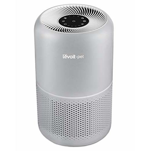LEVOIT Air Purifiers for Pets in Home Large Room and Bedroom, Efficient Activated Carbon Filter for Hair Dander Odors, Captures Smoke, Dust, Mold, Pollen, Pet Lock, Sleep Mode, Core P350, Grey