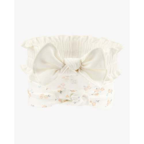 Baby 2-Pack Headwraps - White/Yellow - Carter's | Carter's