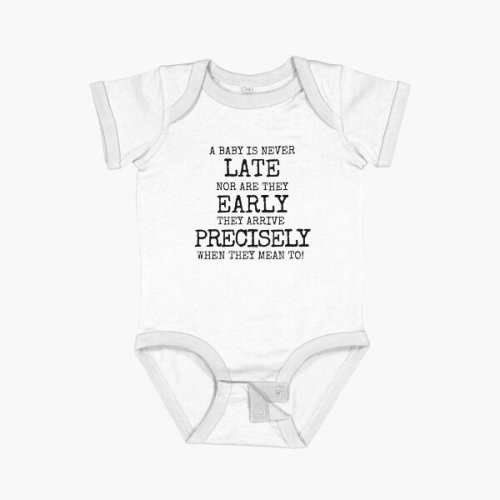 0-3 mo Baby Arrive LOTR Baby One-Piece