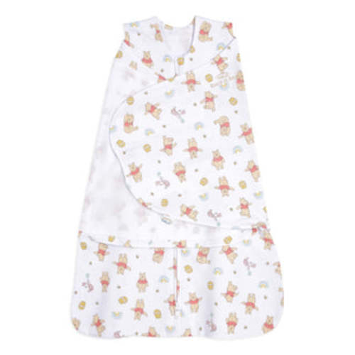 100% Cotton Baby Swaddle Winnie the Pooh Rainbows | Newborn | HALO US