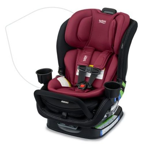 Britax Poplar S Slim 17-inch Design With Clicktight Technology Convertible Car Seat - Arctic Onyx
