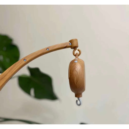 Baby Rotary Mobile Crib Bed Bell Toy Music Box with Rotating Hook Lullaby Crib Musical Toy for Baby Boys or Girls