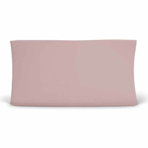 Solid Mauve Bamboo Knit Changing Pad Cover