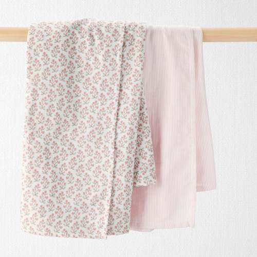 Organic Cotton Muslin Swaddle Blankets