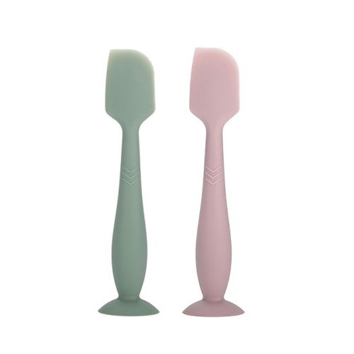 Baby Diaper Cream Spatula - Baby Diaper Rash Cream Applicator for Butt Paste Diaper Cream - Newborn Baby Essentials, Baby Shower Gifts (green, pink)