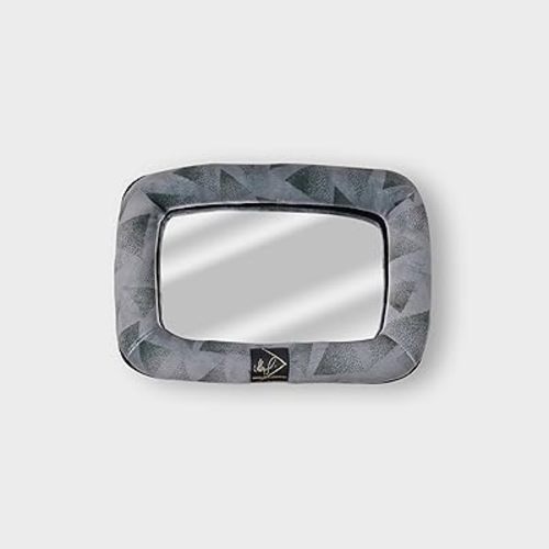Allyson Felix + GoldBug Super Soft-Sided Baby Mirror - Car Seat Mirror for Rear Facing Car Seats
