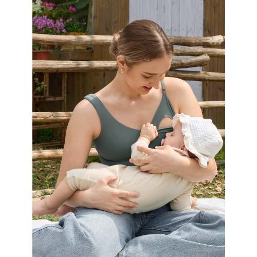 MOMANDA Naterlax® V Neck Nursing Tank Top