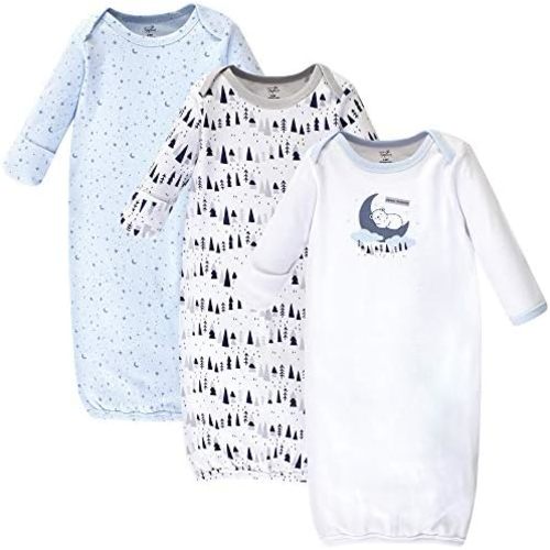 Touched by Nature Unisex Baby Organic Cotton Gowns