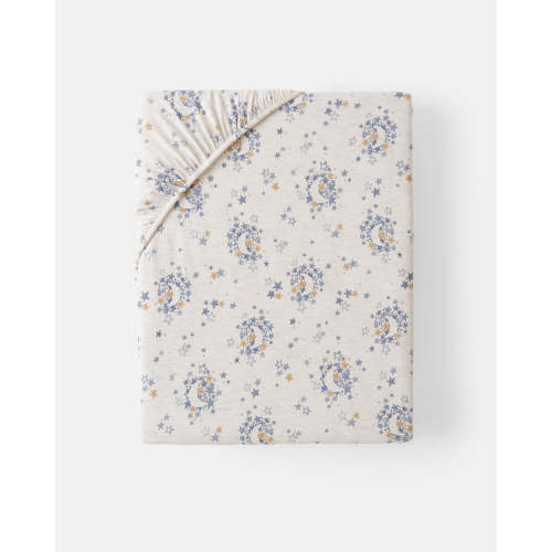 Lullaby Sky Fitted Crib Sheet | Little Sleepies