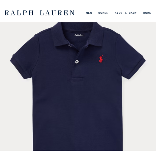 Ralph Lauren Soft Cotton Polo Shortall