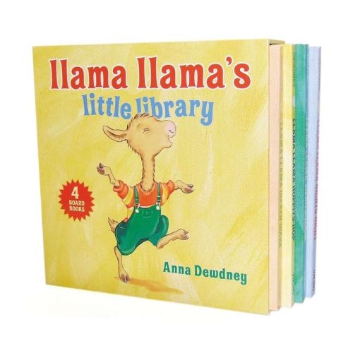 Llama Llama's Little Library (Board Book) by Anna Dewdney