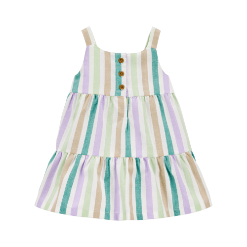 Baby Tiered Striped Dress - Carter's | Carter's